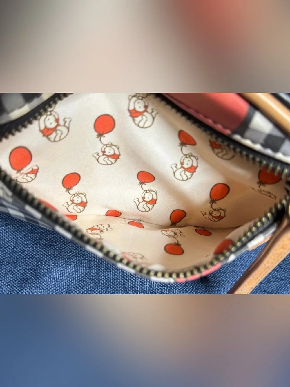 Loungefly Women’s Disney Winnie the Pooh Plaid Black Fanny Pack